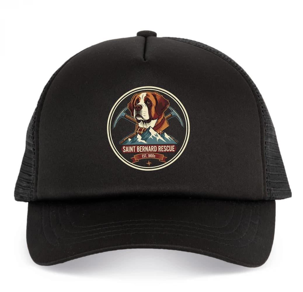 Detská šiltovka Horský strážca a záchranár Saint Bernard Rescue