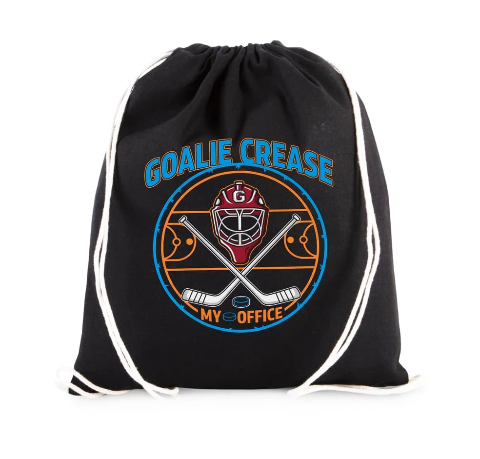 Vak na chrbát Goalie Crease Bránkovisko je moje kráľovstvo