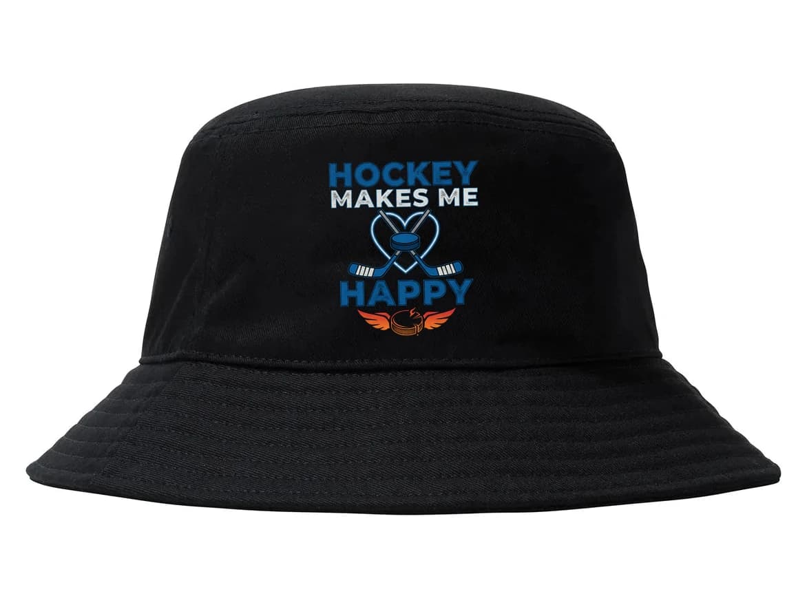 Klobúk Hockey a hokej Srdce, puk, krídla a šťastie