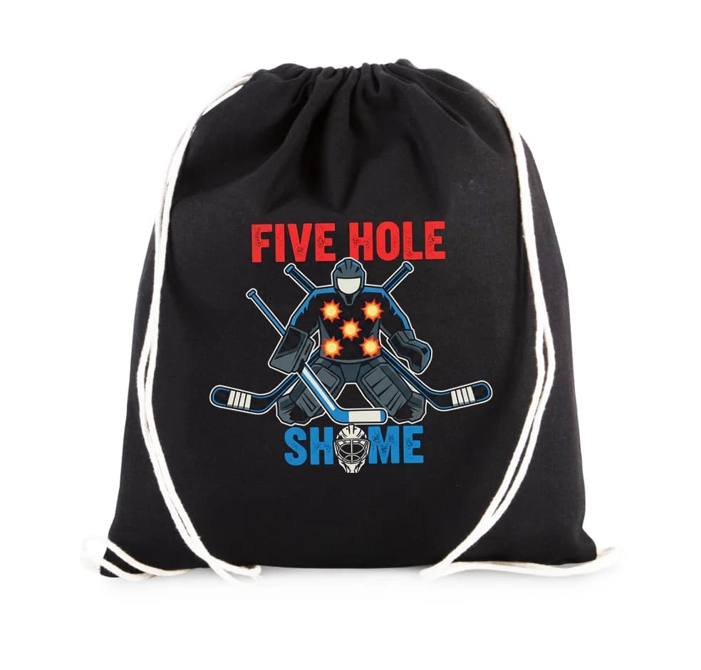 Vak na chrbát Five Hole Brankárova hanba medzi betónmi
