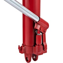 Hydraulický dlhý zdvihák, nosnosť 3 tony/6600 libier, s jednopiestovým čerpadlom a vidlicovou základňou, manuálny zdvihák s rukoväťou, pre garážové/dielenské žeriavy, zdvihák motora, červený - miniatúra 5