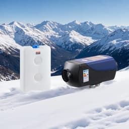 Prenosný naftový ohrievač vzduchu 8KW DC 12V/24V 10 l veľká nádrž - miniatúra 1
