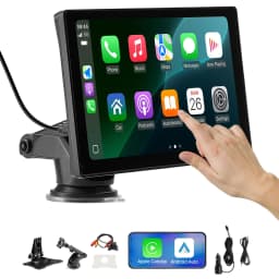 Autorádio s CarPlay dotykovou obrazovkou 9 palcov Apple Android Auto cúvacia kamera - miniatúra 2