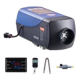 Prenosný naftový ohrievač vzduchu 8KW DC 12V/24V 10 l veľká nádrž - miniatúra 2