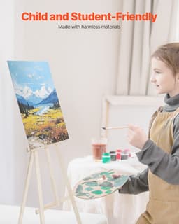 Plátna na maľovanie, balenie 24 kusov, prázdne plátna na maľovanie s rozmermi 12 x 16 palcov - miniatúra 9