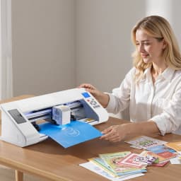 Rezací stroj na vinylový rezač s automatickou detekciou hrán, nastaviteľný - miniatúra 1