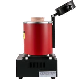 Elektrická súprava na tavenie zlata s 3 kg keramickou téglikovou formou na ingoty - miniatúra 3