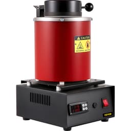 Elektrická súprava na tavenie zlata s 3 kg keramickou téglikovou formou na ingoty - miniatúra 12