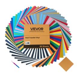 Teplonosná vinylová fólia HTV nažehľovacia na vinyl, balenie 80 kusov, 304,8 x 304,8 mm - miniatúra 2