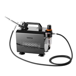 Sada airbrush pištole Sada airbrush pištole 1/6 HP vzduchový kompresor 1 airbrush pištol 3 trysky na farby - miniatúra 5