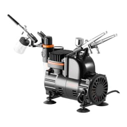 Sada airbrush pištole Sada airbrush pištole Vzduchový kompresor 1/6 HP 3 airbrush pištole 3 trysky na lakovanie - miniatúra 3