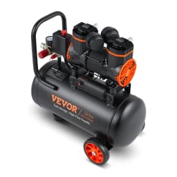 Vzduchový kompresor 18,2 l 900 W 2,2 CFM pri 90 PSI 70 dB Ultra tichý bez oleja - miniatúra 4