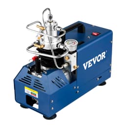 Vysokotlakový kompresor, vysokotlakový vzduchový kompresor 4500 PSI/30 MPA/300 BAR, kompresor na vzduchovku s manuálnym zastavením 1800 W 220 V vhodný pre paintballovú vzduchovku, PCP pušku, vzduchovku, potápačskú fľašu - miniatúra 5