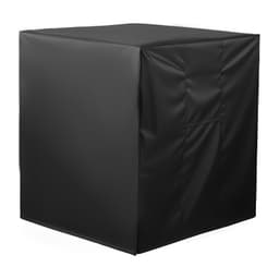 Kryt klimatizácie, 812 x 812 x 914 mm Kryt klimatizačnej jednotky, trojvrstvový, vodeodolná polyesterová tkanina, sieťované vetranie, univerzálny ochranný kryt pre vonkajšiu klimatizačnú jednotku, čierny - miniatúra 3