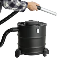 Vysávač popola, 20 l s výkonným saním 1200 W, zberač popola s flexibilnou hadicou 1,2 m a kolieskami, pre krby, peletové kachle, kachle na drevo, pec na polená, grily, pece na pizzu, ohniská - miniatúra 4