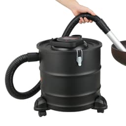 Vysávač popola, 20 l s výkonným saním 1200 W, zberač popola s flexibilnou hadicou 1,2 m a kolieskami, pre krby, peletové kachle, kachle na drevo, pec na polená, grily, pece na pizzu, ohniská - miniatúra 5