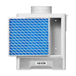 3-v-1 vetracia súprava pre vnútornú sušičku, prvotriedny ABS materiál so zásuvkou na vodu, pasuje na 99 mm výfukový otvor, inteligentný odsávací kryt s pripomienkou prehriatia a so 4 čistiacimi podložkami, pre elektrické sušičky bielizne - miniatúra 5