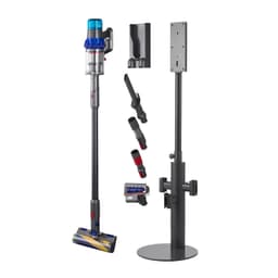 Stojan na vysávač, kompatibilný s Dyson V7 V8 V10 V11 V12 V15 SV10 SV12 SV14 SV18 SV21 zvislými vysávačmi a príslušenstvom, stabilný držiak na stojan s 3 sponami a nastaviteľnou výškou. - miniatúra 3