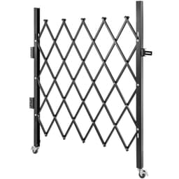 Jednoduchá skladacia bezpečnostná brána, skladacia brána 94 × 122 cm (Š × V), oceľová harmoniková bezpečnostná brána, flexibilná rozťahovacia bezpečnostná brána, rolovacia barikádová brána s 360° otváraním, nožnicová brána alebo dvere s visiacim zámkom - miniatúra 12
