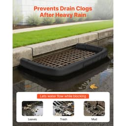 Filtračné ponožky na sedimenty, 4 ks ponožiek na kontrolu erózie s priemerom 127 mm x 3048 mm D, krytie, polypropylénová výplň, flexibilné a účinné ponožky na oplotenie proti bahnu na manažment dažďovej vody, ochrana odvodnenia - miniatúra 6