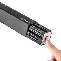 Sada elektrických presných skrutkovačov, 52 magnetických bitov, mini elektrický skrutkovač s magnetickým úložným boxom, oceľové bity S2, LED svetlo, nabíjanie cez konektor typu C, na opravu telefónov, notebookov a elektroniky - miniatúra 4