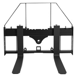 Paletové vidly pre šmykom riadené nakladače, menovitá nosnosť 1814 kg, upevnenie rámu paletových vidlíc s radlicami paletových vidlíc 1065 mm, prijímač a objímky ťažného zariadenia 50,8 mm, vhodné pre šmykom riadené nakladače, traktory - miniatúra 5