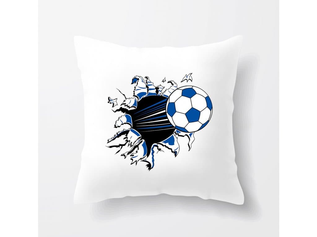 Vankúš Futbalová lopta 3D