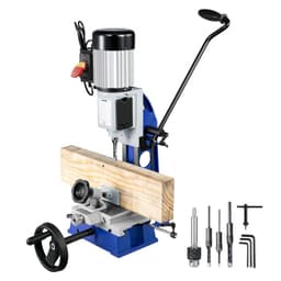 Dlabačka na drevo, 373 W (1/2 HP) 1400 ot./min. Powermatic, s pohyblivým pracovným stolom, stolová dlabačka, na vytváranie okrúhlych, štvorcových alebo špeciálnych štvorcových otvorov v dreve - miniatúra 2