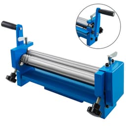 Manuálny valcový lis na drôtené valce, rúrky, valcový lis 320 mm SR 320J, valcovačka oceľových plechov s polomerom 32 mm, ohýbačka okrúhlych plechov - miniatúra 2