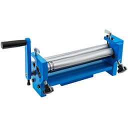 Manuálny valcový lis na drôtené valce, rúrky, valcový lis 320 mm SR 320J, valcovačka oceľových plechov s polomerom 32 mm, ohýbačka okrúhlych plechov - miniatúra 5