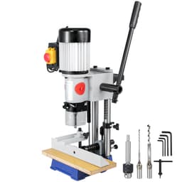 Stolová dlabačka 1/2 HP 1400 ot./min. Stolová vŕtačka s hmotnosťou 60 libier, stolová dlabačka s skľučovadlom 13 mm na vnútorné brúsenie, vŕtanie a rezanie drevených dlabov. - miniatúra 2