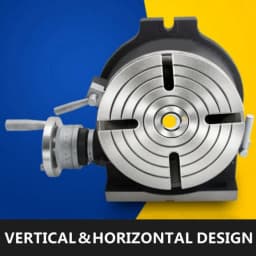 Otočný stôl 20,3 cm vertikálny a horizontálny otočný stôl, 20,3 cm horizontálny vertikálny HV8 Precision 3MT frézka vŕtačka Vernier odčítanie frézovanie vŕtanie vyvrtávanie pre frézku - miniatúra 6