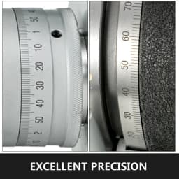 Otočný stôl 20,3 cm vertikálny a horizontálny otočný stôl, 20,3 cm horizontálny vertikálny HV8 Precision 3MT frézka vŕtačka Vernier odčítanie frézovanie vŕtanie vyvrtávanie pre frézku - miniatúra 8