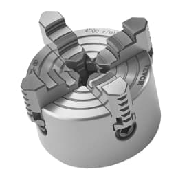 4-čeľusťové skľučovadlo sústruhu, 80 mm (3 palce), 4-čeľusťové skľučovadlo, upínací rozsah 5 – 80 mm (0,1 – 3,15 palca) s upevňovacími skrutkami s T-kľúčom, otočné čeľuste, materiál HT300, vnútorné a vonkajšie pre sústruh na drevo a kov - miniatúra 3