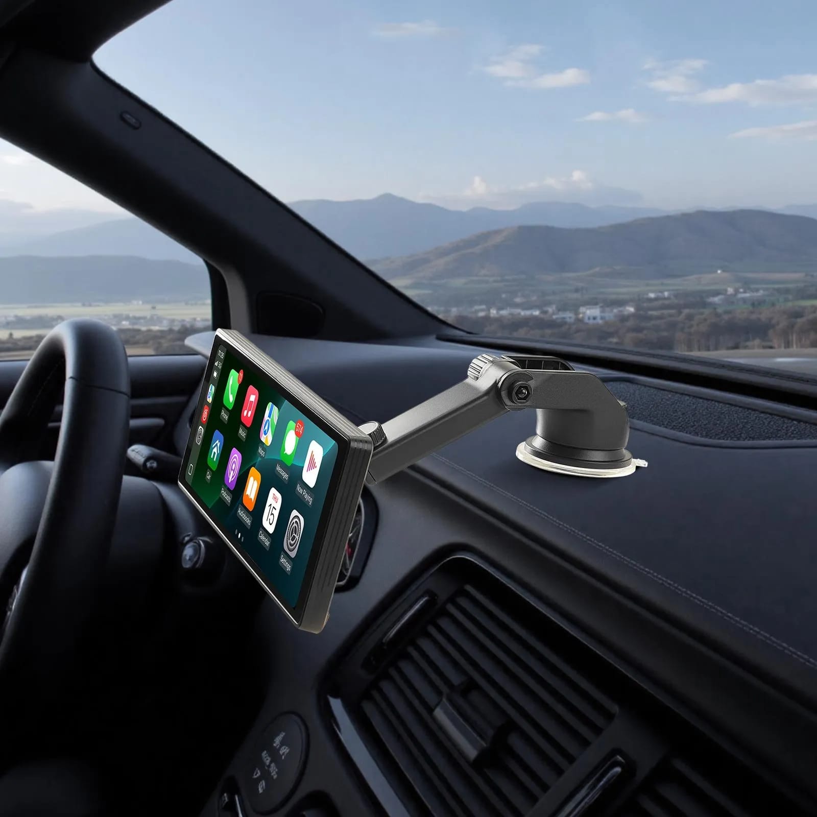 Autorádio s dotykovou obrazovkou CarPlay, 10" Apple, Android Auto, Bluetooth