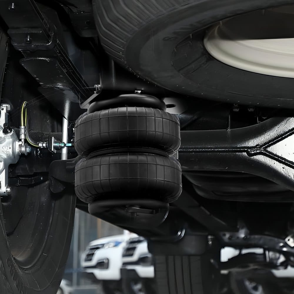 Sada airbagov a pružín, sada vzduchových pružín kompatibilná s modelmi Chevrolet Silverado 1500 a GMC Sierra 1500 2WD 4WD, rok výroby 2007-2018, zaťaženie 5000 lbs, tlak 5 až 100 PSI