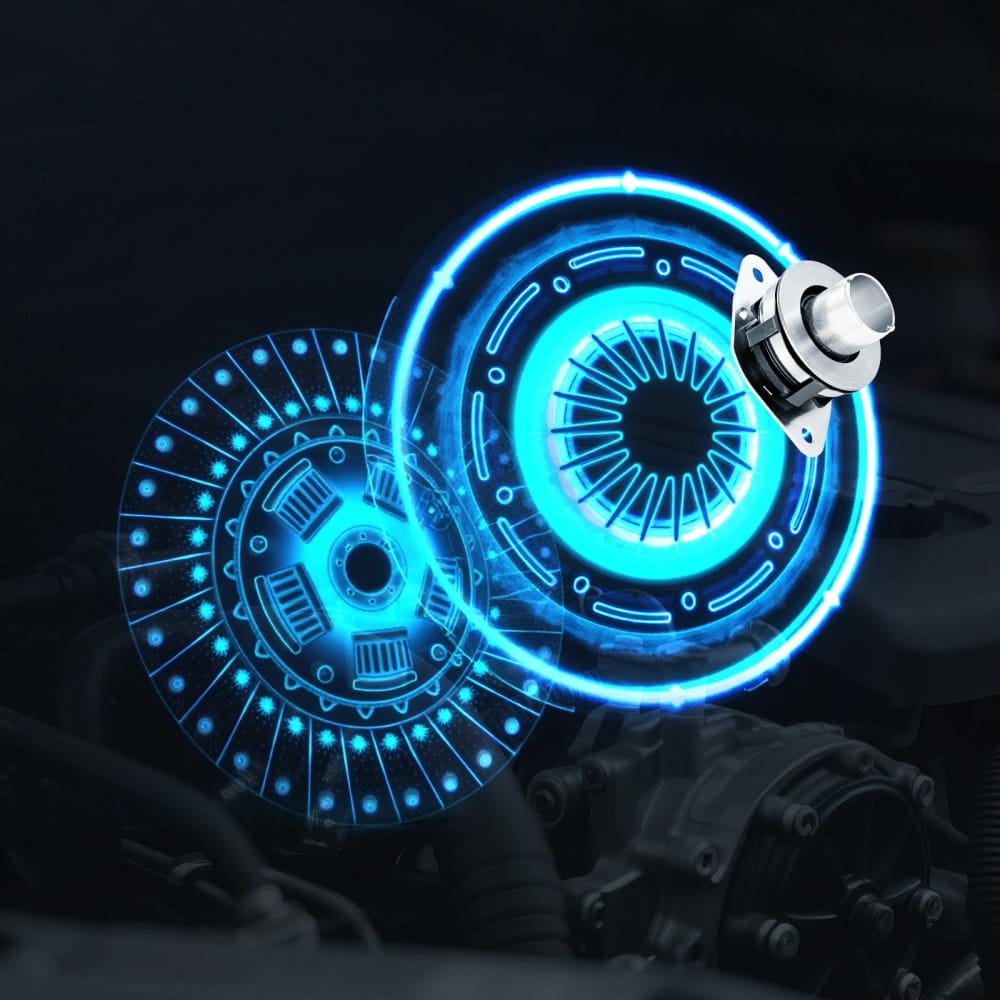 Spojková sada s prítlačným kotúčom, Vysokovýkonná originálna spojková sada, Náhradná originálna spojková sada prevodovky kompatibilná s modelmi Smart FORFOUR (75 HP) 2004-2006, FORFOUR (64 HP) 2005-2006, FORTWO Cabrio 2007