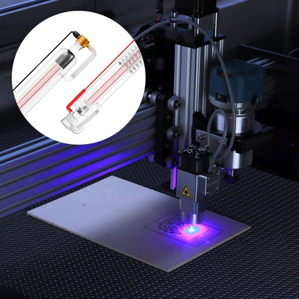 Laserová rezacia trubica z borosilikátového skla 60W CO2 1250 mm